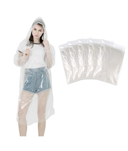 Lebexy einweg regenponcho mit - einweg,