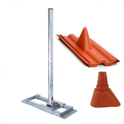 Dachsparrenhalter 130cm mast - dachsparrenhalter,