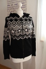 BOGNER * FIRE & ICE  * Strickjacke ° Stars  ° Gr. S / 36 ~ 38 ~ Schwarz °
