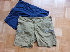 Bergans Utne W Shorts DOPPELPACK Damen L Large kurze Hose blau und grün