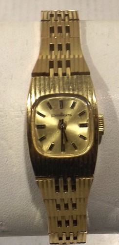 Alte goldfarbene vintage - alte,