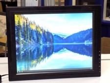 FayTech 15" TFT LCD Touch Screen Monitor Bildschirm VGA Schwarz ohne Netzteil 1A