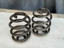 2x Federn Fahrwerksfedern Spiralfedern hinten für BMW 3er e46 Cabrio 330i M54 #2