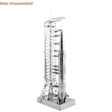 5.9in 1/770 High Quality USA Apollo 11 Saturn V w/ Gantry Unassembled Model