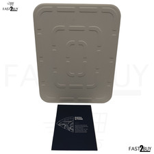 Blumtal Pizzastein Cordierit 38x30x1,5cm Backstein für Ofen und Grill