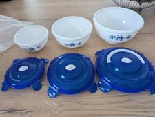 3er Schüssel-Set mit Deckeln