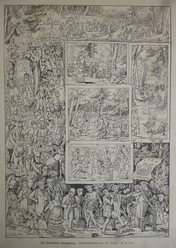 Holzstich der frankfurter - -,