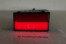 VW Golf 1 Cabrio Kontrollleuchte Handbremse mit LED beleuchtet ROT Scirocco 2 v2