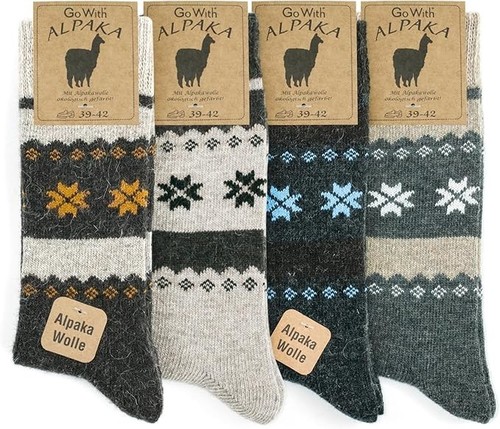 Alpaka wollsocken für - alpaka, damen