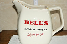 Bell's Scotch Whisky Karaffe/ Jug-14 cm- Wade PDM-England Goldrand