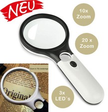 LED Lupe Leselupe mit Licht