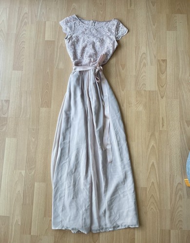 Langes ballkleid rosé - ballkleid,