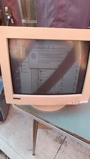 CRT-Monitor Kathodenschild Vintage Retro PC Computerspiele