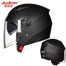 Herren Motorrad Halbhelme Dual