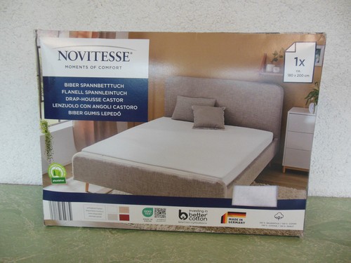 Novitesse biber spannbetttuch - biber,