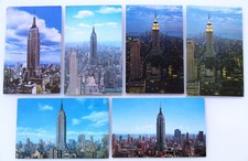 Postkarten Lot Amerika 6x NEW YORK CITY Empire State Building Hochhaus Manhattan