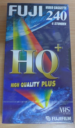 Fuji 240 vhs leerkassette - 240, hq+