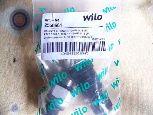 Wilo druckregelung drucksensor - wilo,