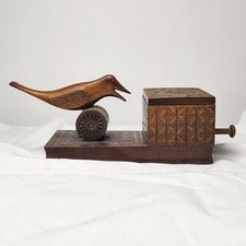 Vintage Zigarettenspender Holz