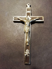 Altes Metall Sterbekreuz
