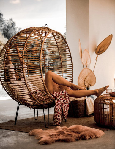 Rattansessel monnarita ball - rattansessel, l