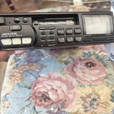 Alpine 7524js 1din kassette - 1din,