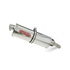 GPR Italia Auspuff S.173.TRI Endschalldämpfer Suzuki GS 500 E F1989-2007 Trioval