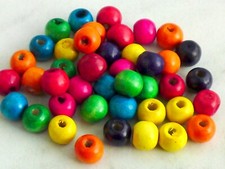 Holzperlen rund Holzkugeln