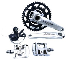 Shimano Deore XT FC-M760 Kurbel 175mm 22/32/44 + SL-6000 + PD-M324 MTB I716