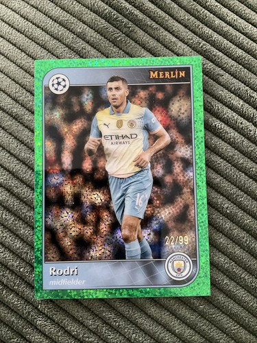 Rodri numbered topps - /99,