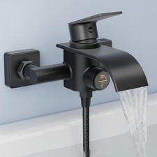 Badewannenarmatur Schwarz