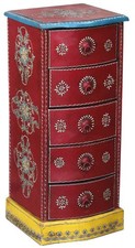 Handbemalter schubfachschrank - handbemalter,