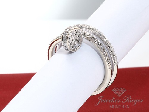 Cartier ring juste clou - cartier, un