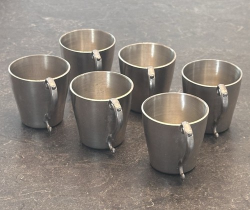Kleine zinnbecher set 6 - set,,