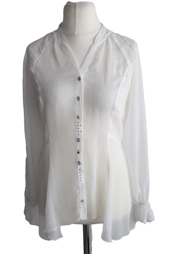 Tredy langarm bluse 38 m - tredy,