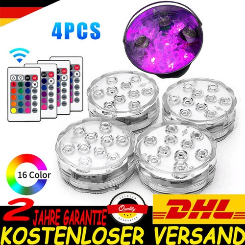 Poolbeleuchtung unterwasser - 4x,