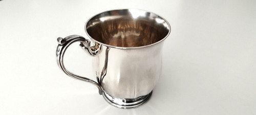 Henkelbecher 800er silber - henkelbecher,