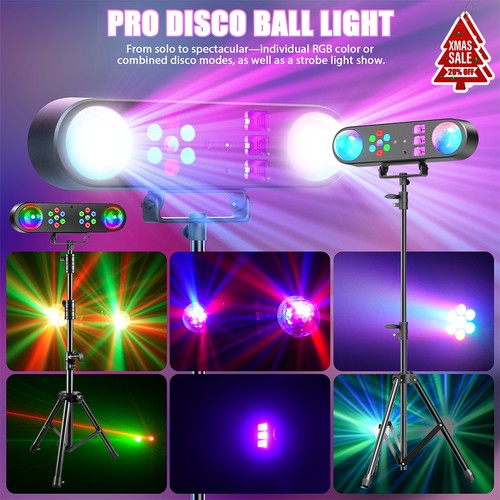 Partylicht set mit - dj,