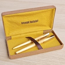 WATERMAN Condorde Deluxe Set | Füllfederhalter + Kugelschreiber | 18K Goldfeder