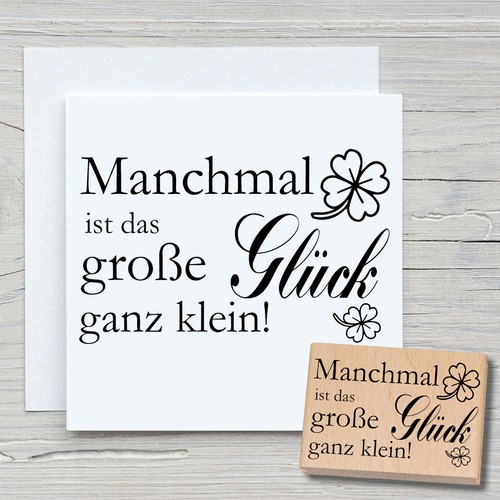Stempel das große glück - das,