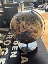 Kleiner, beleuchteter, besonderer Globus -WIE NEU-