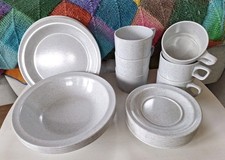 4-6 Personen Melamin Campinggeschirr Set Gebraucht