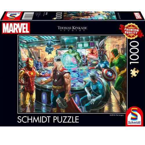 Puzzle kinkade marvel the - marvel,