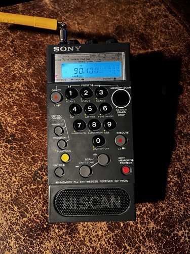 Icf pro80 sony - icf-, upgraded