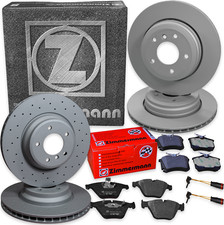 MERCEDES GLE-350 CDI (W166) AMG Sport Paket Bremsscheiben Bremsbelage Zimmermann