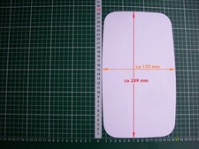 Außenspiegel Spiegelglas Ersatzglas VW T3 für Bügelspiegel sph konvex