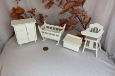 Weißes Kinderzimmermöbel-Set