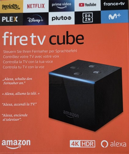Amazon fire cube - tv, alexa