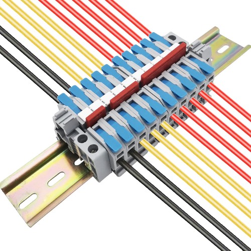 Klemmleiste hutschiene pcs - hutschiene,, 10