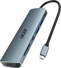 acer USB C Hub, 7 IN 1 USB-C